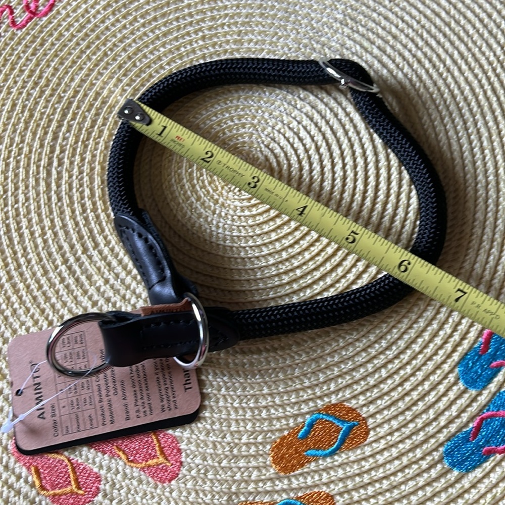 Braided Rope Dog Collar - Picture 6 of 8